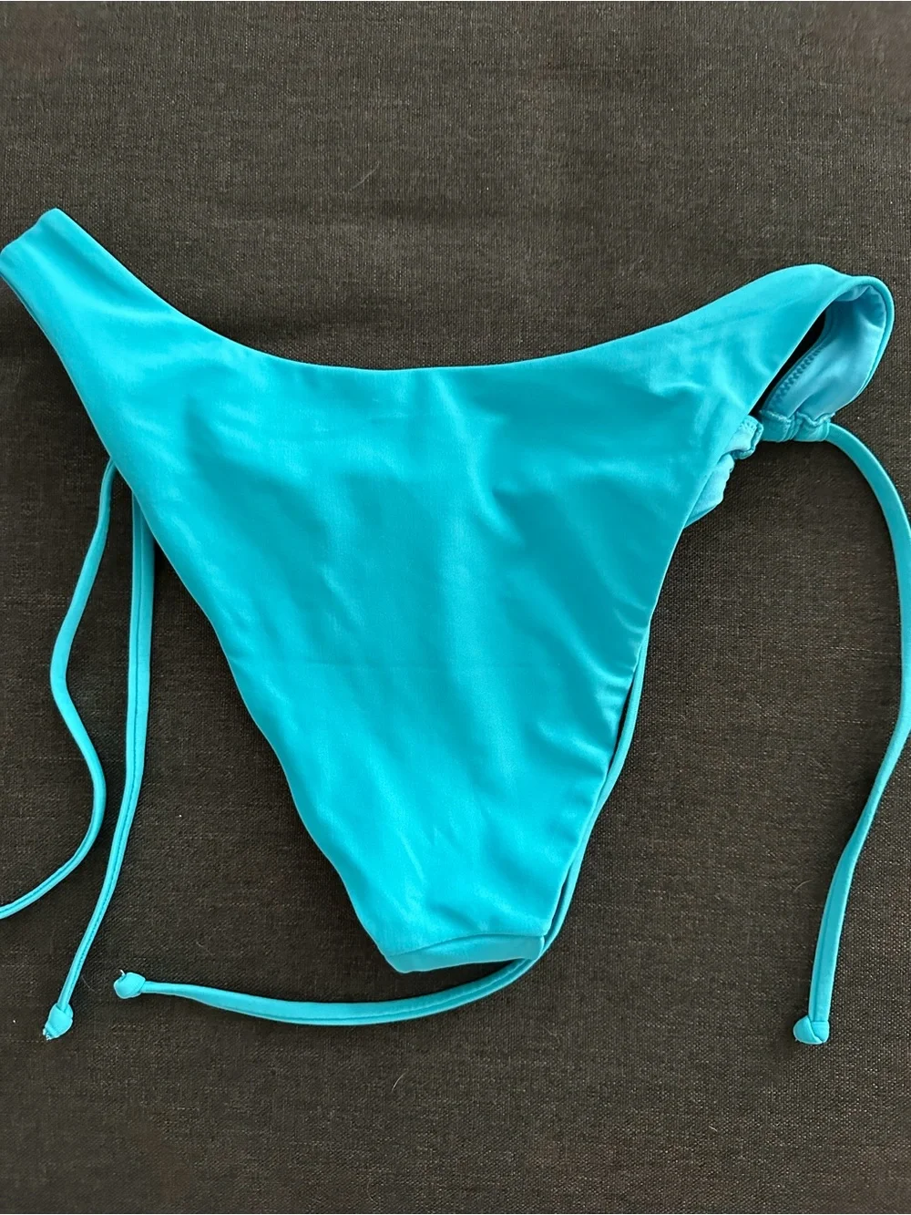 Forever 21 Turquoise Tie-Side Bikini Set